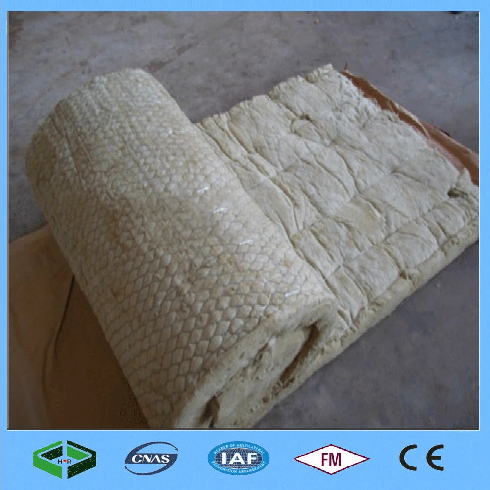 Thermal Heat Insulation Rock Wool, Rock Wool Blanket/Roll Building Material