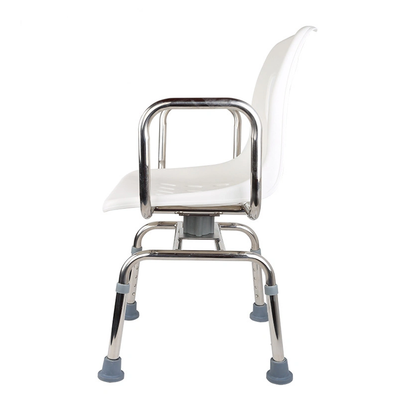 360 Degree Rotating Adjustment Homecare Mobility Impaired Metal Bar Chair