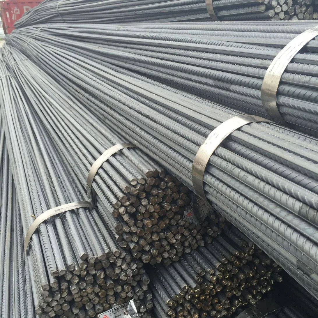 Hot Rolled Galvanized Anti-Rust Deformed Steel Rebar HRB400 Construction Concrete