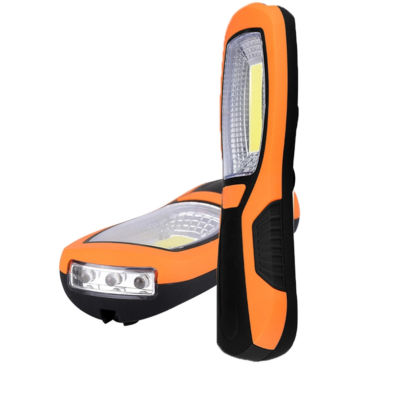 Warsun 3 Modes Handle Portable COB Dry Battery Work Light for Industry