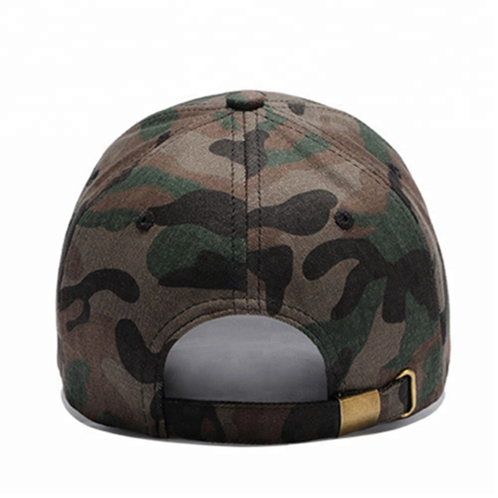 Commerce de gros Casquette camouflage militaire Hat Baseball Cap Vert de l'armée