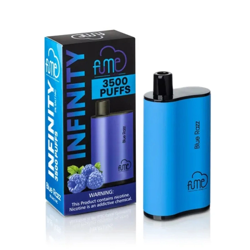 Einweg Puff 3500 Puffs Fume Infinity Vape Pen Device Portable Vaporizer 10 Flavors E Zigarettenschachtel-Kartusche