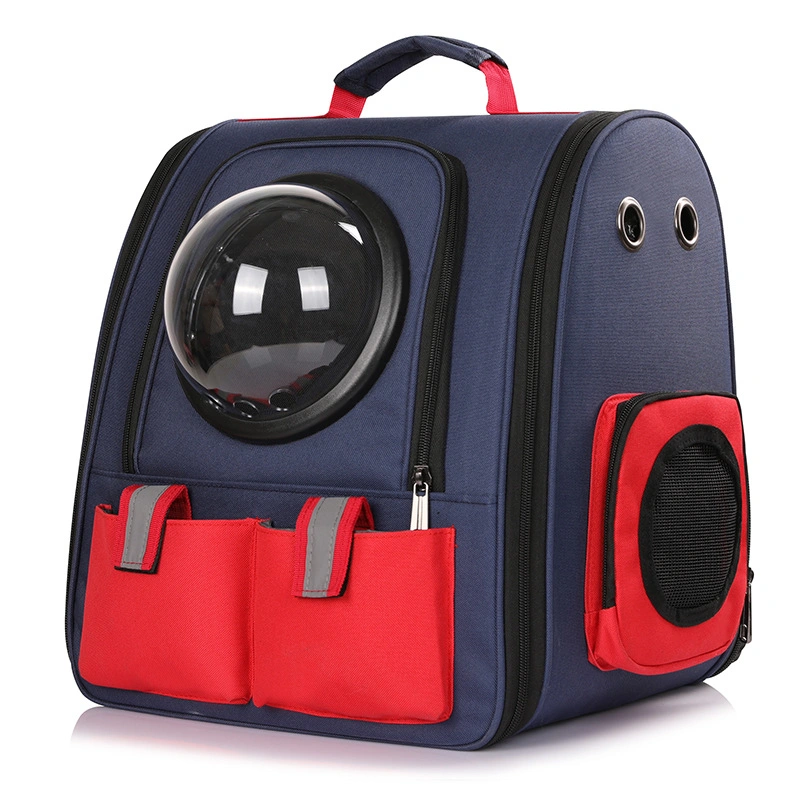 Dog Backpack, Pet Space Backpack, Portable Pet Bag, Breathable Cat Bag, Dog Backpack, Foldable Canvas, Direct Sales