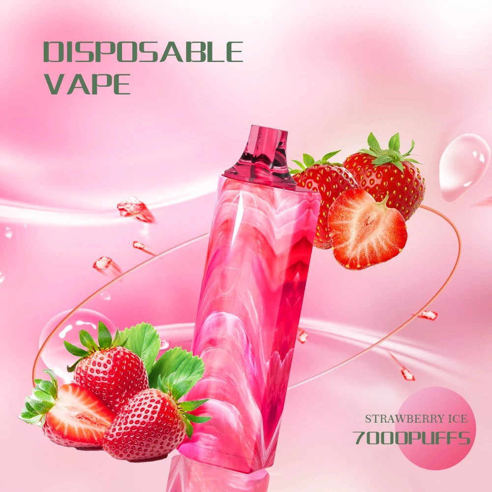 OEM Vape Wholesale/Supplier Factory Prix 7000 souffles 50 parfums vaporiseur Stylo Vape jetable avec 8,0 ml E-Liquid 0% 2% 5% de nicotine