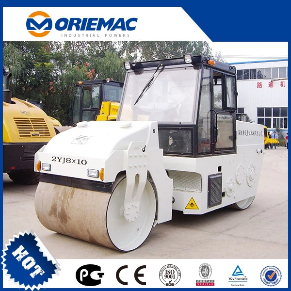 Lutong Road Machinery Ltd210h 10 Tons Mini Double Drum Hydraulic Vibratory Road Roller