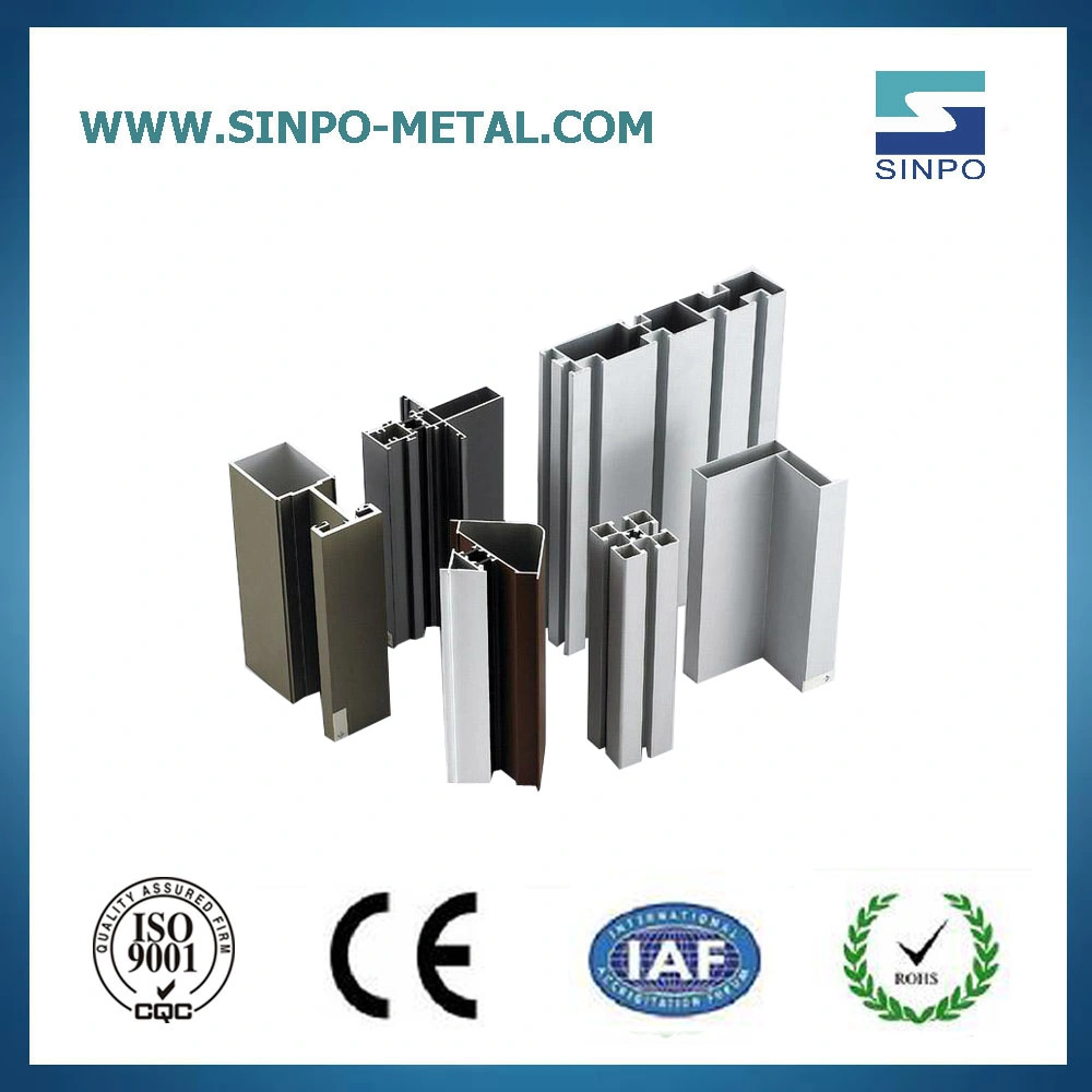 OEM Al6063-T5/T6 Electrophoresis Coating Aluminum Profile for Building Material/Construction Parts