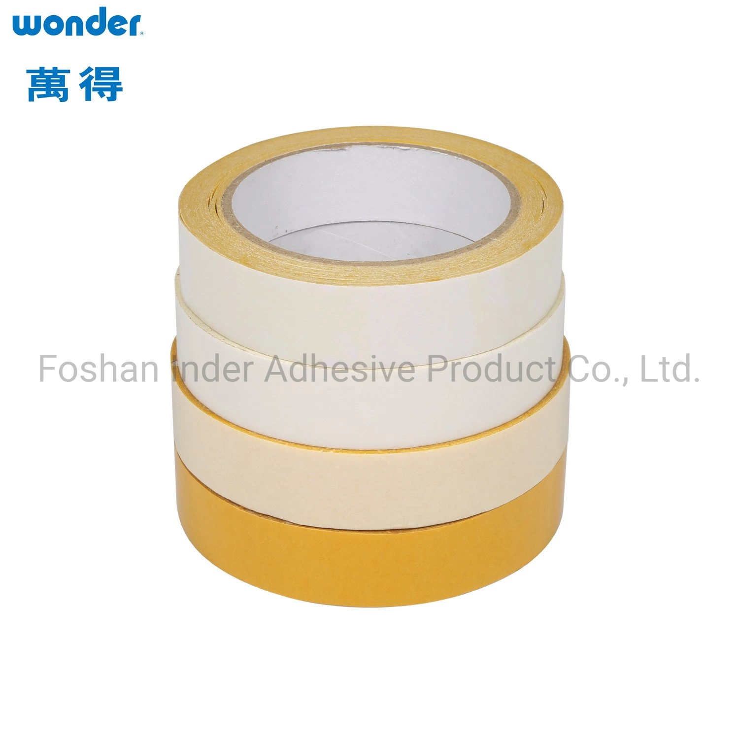 Solvent Based Good Quality Self Adhesive Double Sided Tissue Tape-63532