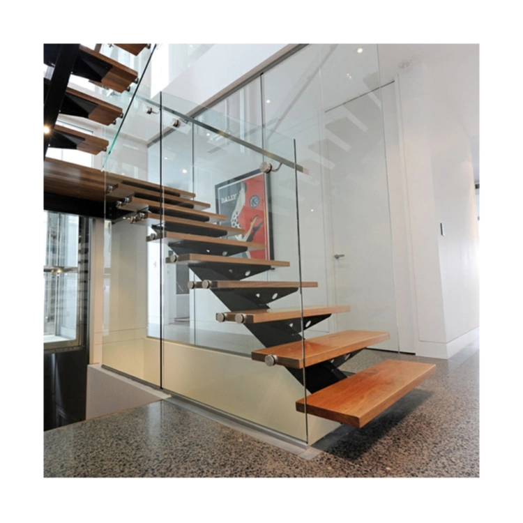 Straight Stair Foshan Factory Stair Railing Stainless Steel Handrail Design for Stairs Spiral Staircase