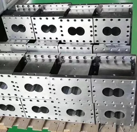 Nanjing Twin Screw Extruder Plastic Machine Twin Screw Thread Components