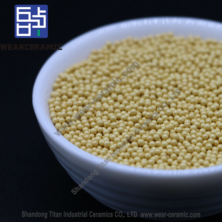 1-10 mm Zirconium Beads Cerium Stabilized Zirconia Beads for Special Chemical Industry