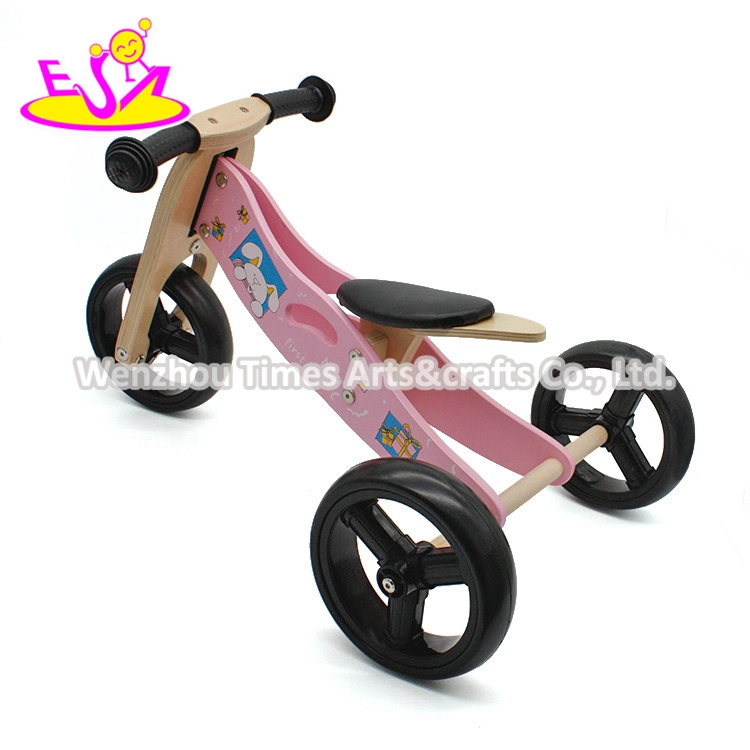 Nova e mais populares de brinquedos de madeira Kids Aluguer, Moda e madeira modernas bicicletas para crianças, Banheira de venda de bicicletas de madeira brinquedo para o bebé W16C098