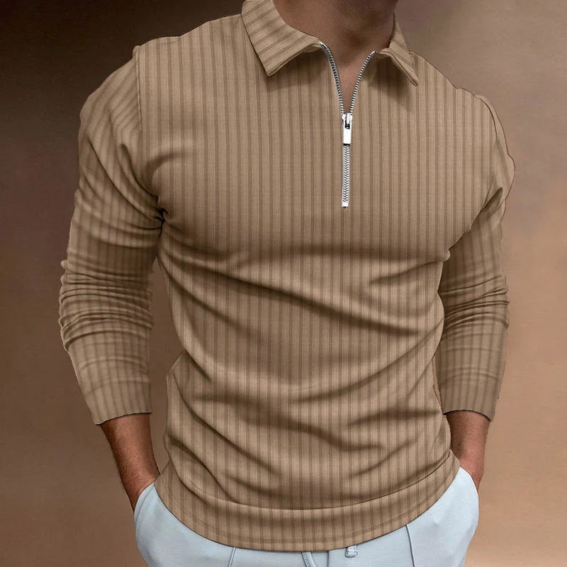 OEM Custom Luxury Cotton Comfortable Half Zip Golf Shirt