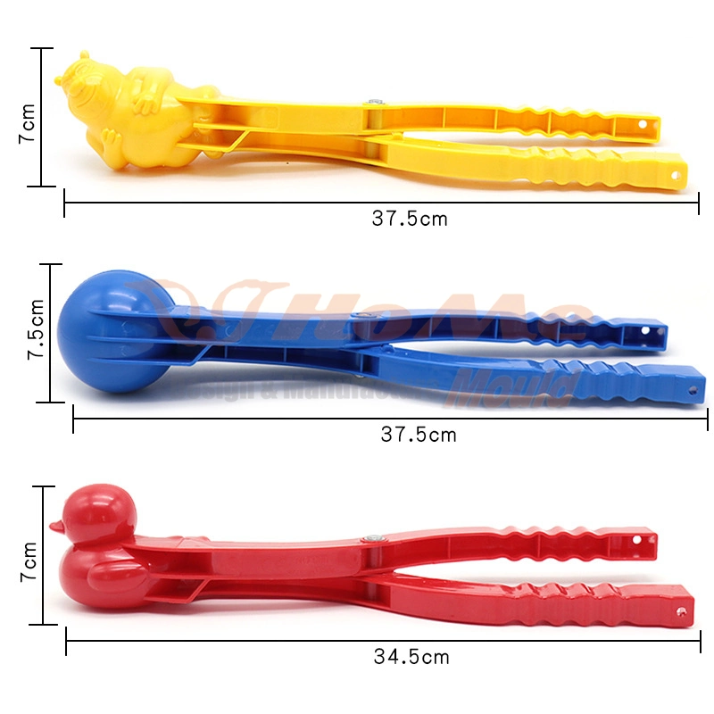 Factory Direct Sales Winter Outdoor Toy Mould for Children, Injection Plastic Snowball Clamp Mould