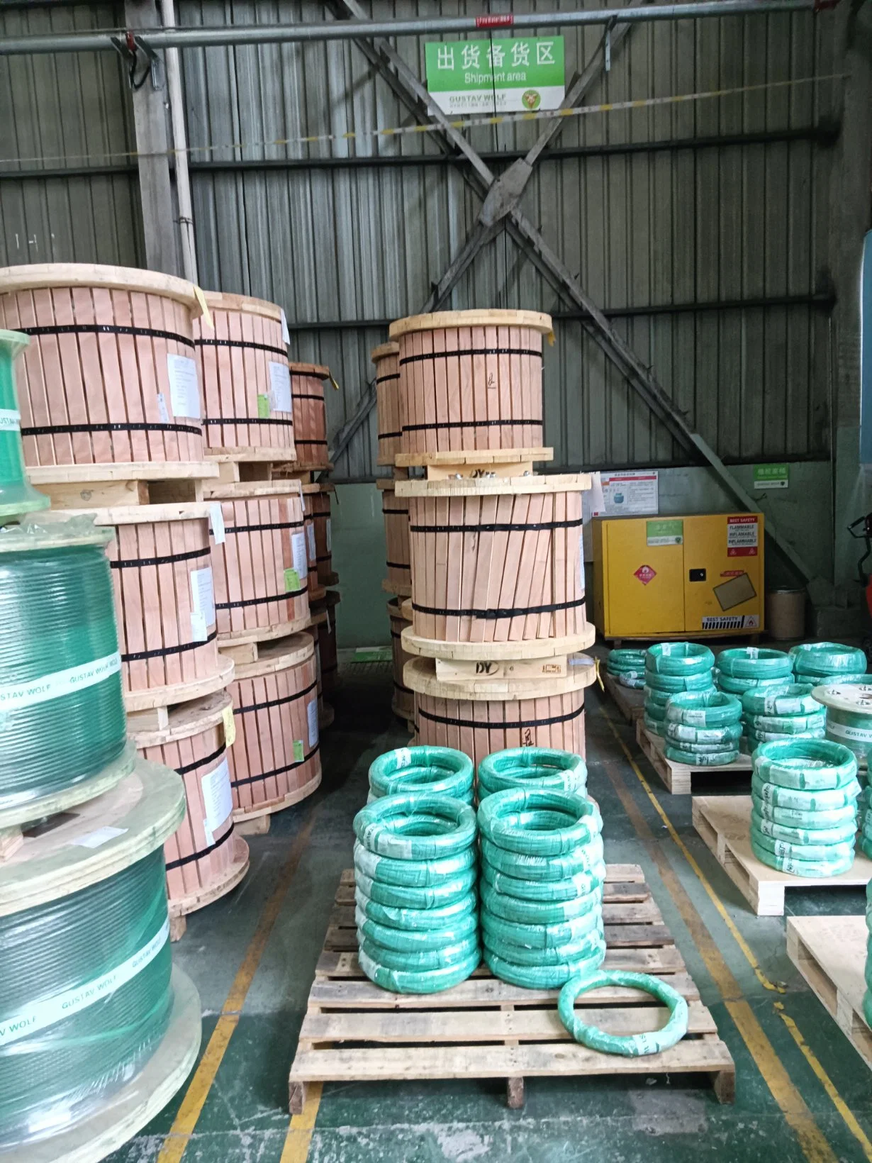 Pawo 819W Iwrc D6.5mm 1770 U Sz Warrington Elevator Wire Rope