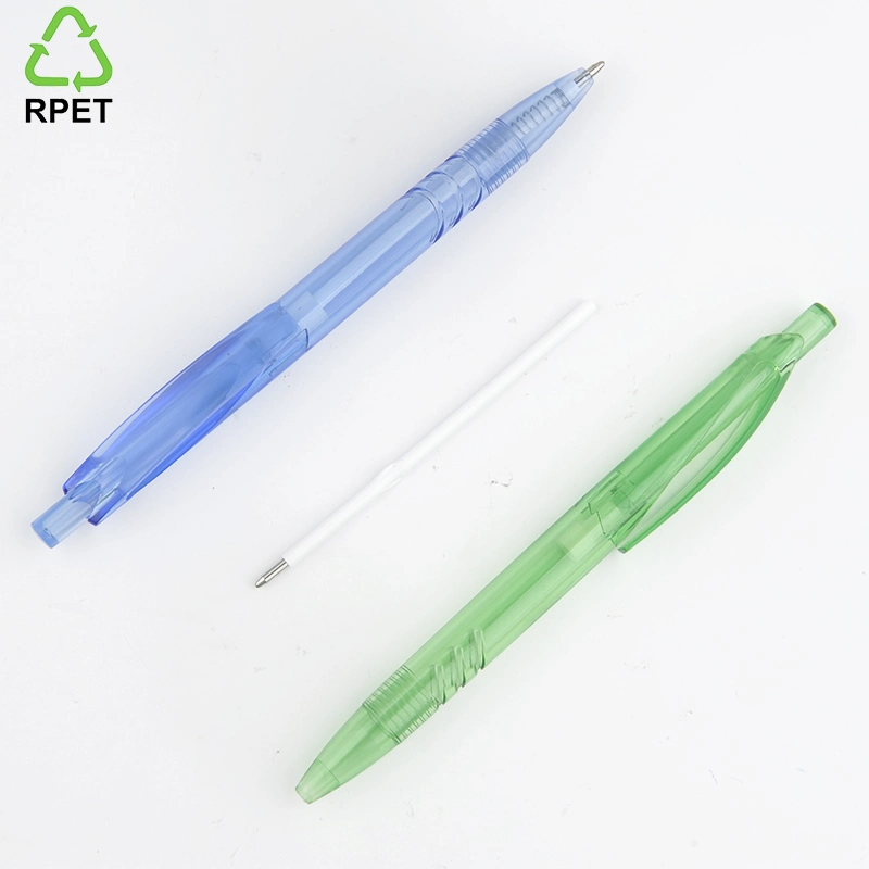 Promotional Business Gift Custom Logo Recycled Plastic Water Bottle Pens