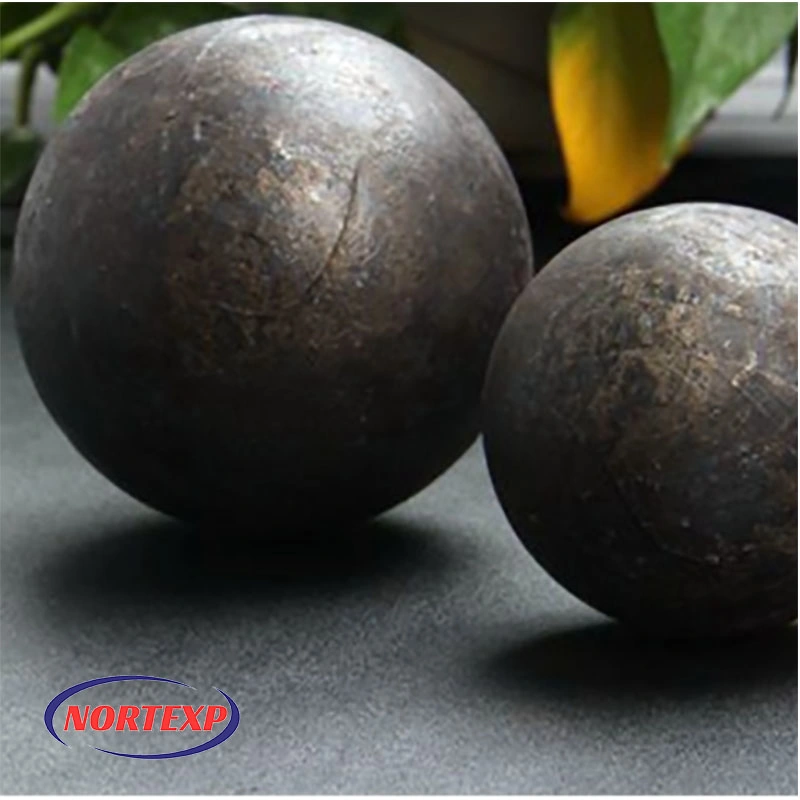 Forged Steel Ball Made by Wear Resistant Material Using for Mineral Machine