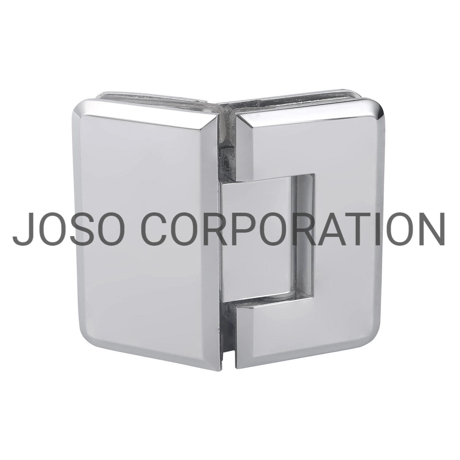 135 Degree Brass Bathroom Accessories Glass Door Hinge Glass Door Hardware Bright Chrome Finish