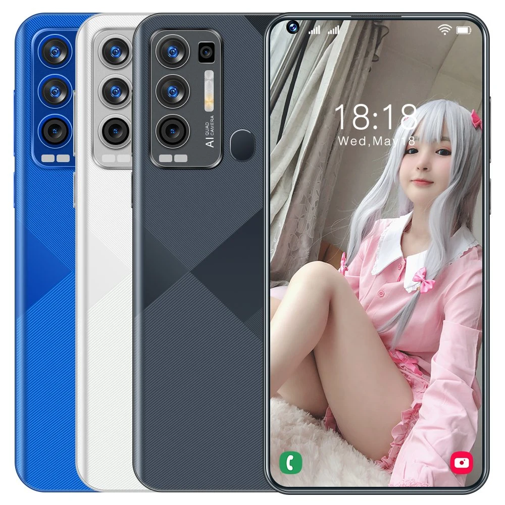 Factory Wholesale GT Master 5G Mobiltelefon 128GB 6GB RAM GSM-Smartphone mit freiem Multiplikator