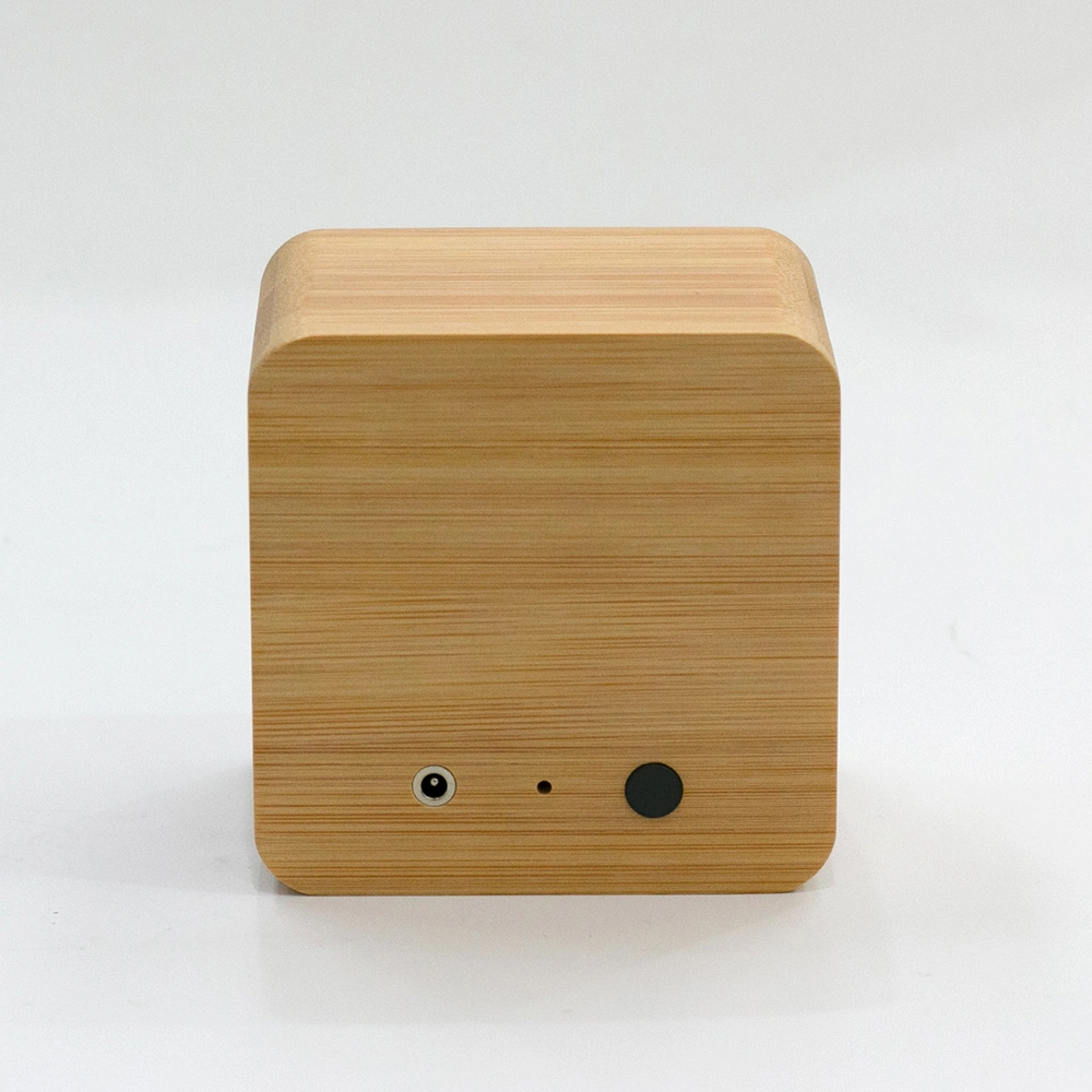 Natural Bamboo Mini Blue Tooth Speaker Portable Wireless