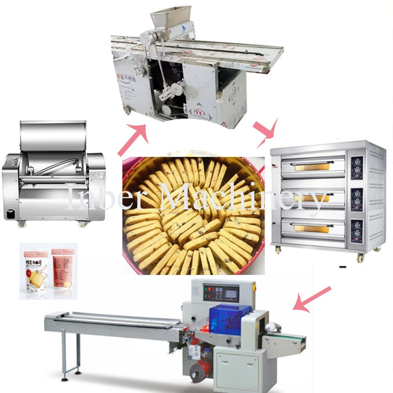 China Factory Price Industrial Bakery Equipment Soft Hard Biscuit/Cookie/Cracker Snack Making Machine Production Line