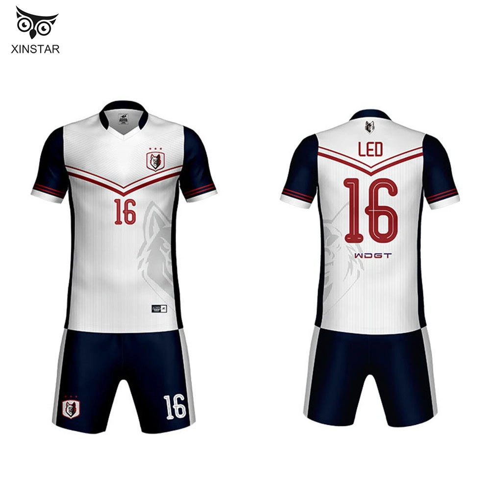 2020 Soccer Jersey New Wholesale/Supplier Cheap Price Custom Football Jersey Sublimated Soccer Wear