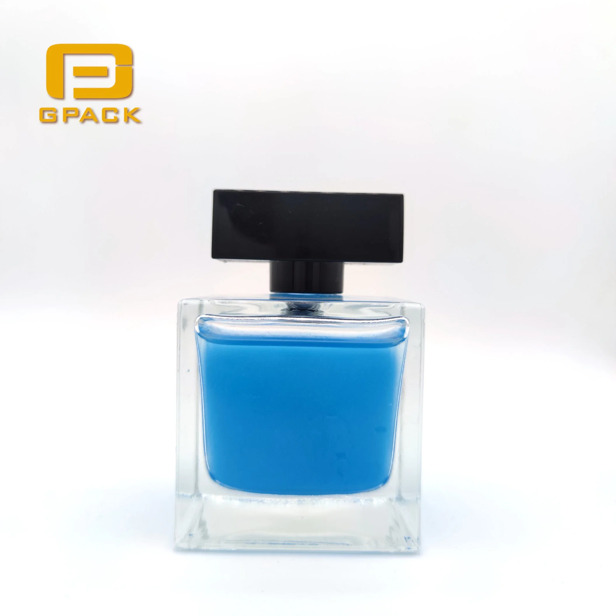 50ml, 100ml 1.7oz 3.4oz Square Shape Perfume Bottle with Plastic Cap Victorian Narciso Rodriguez Spray Fragrance Perfume Bottle with Atomizer