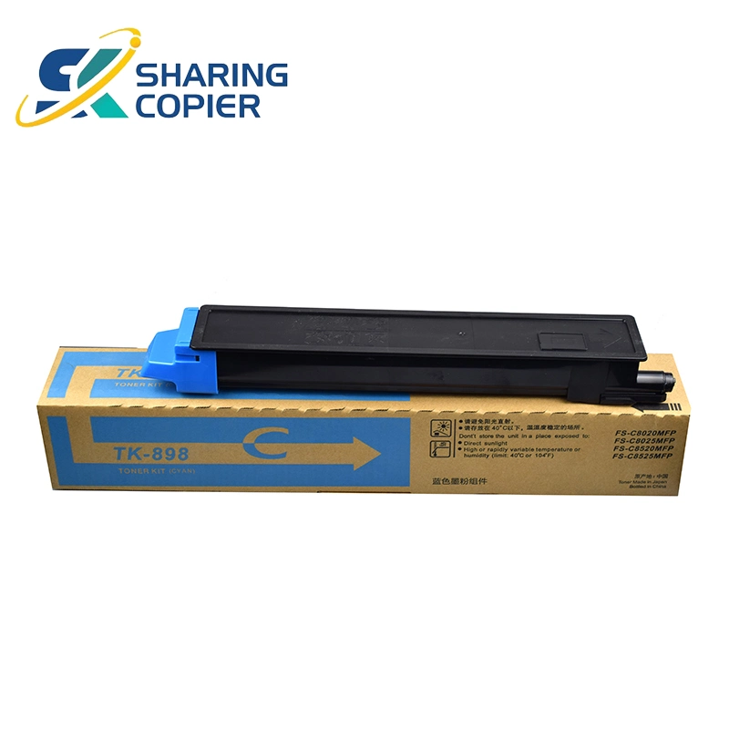 Factory Compatible Toner Cartridge Tk898 Tk895 Tk897 Tk899 Fs-C8020mfp/C8025mfp/C8520mfp/C8525mfp