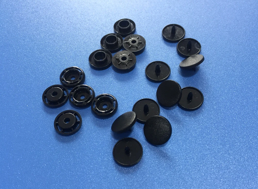 Original Factory High quality/High cost performance Black Plastic Snap Button