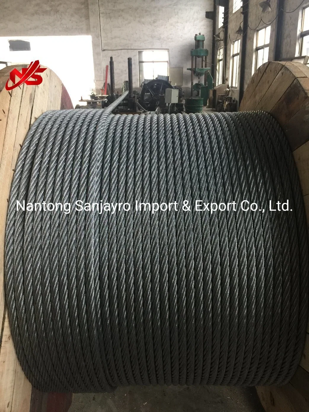 ASTM Ungalvanized Steel Wire Rope Aircraft Cable 7X19 A1 Grease