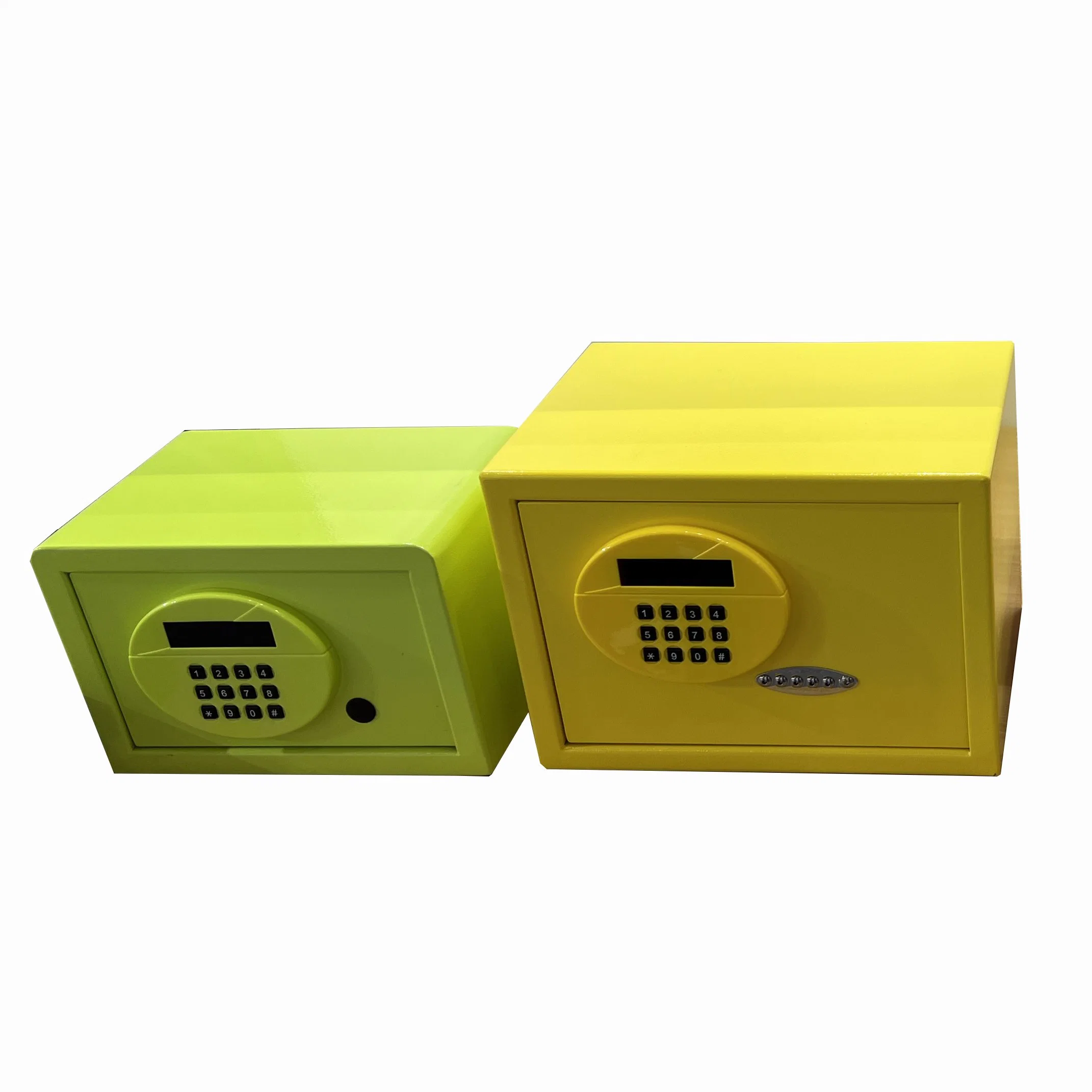 Colorful Document and Money Drawer Safety Deposit Box with Keypad Lock for Hotel Room