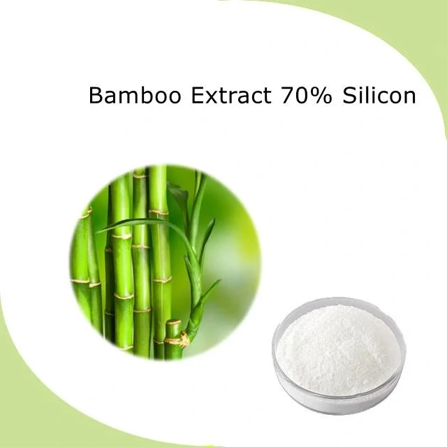 High Quality Plant Extract Powder 70% Silica Bamboo Leaf Extract for Skin