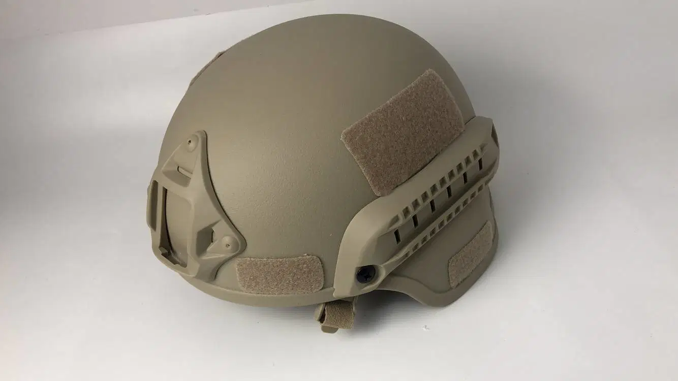 Casco de Mich Tactical no resistente a las balas ABS