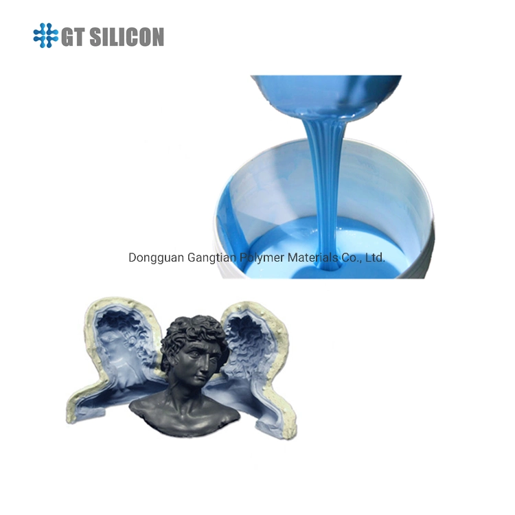 Tin Cure Silicone Rubber a: B 100: 2 RTV2 Liquid Silicone Rubber for Silicone Gypsum Mold Making