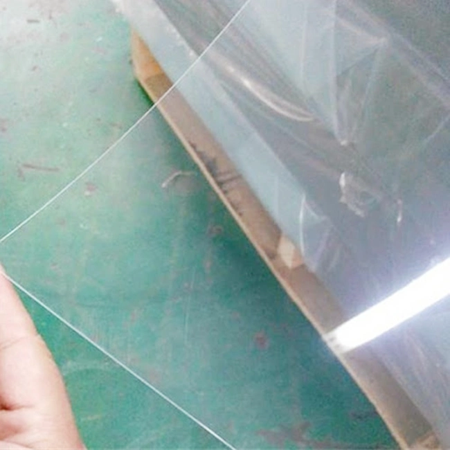 Película APET transparente blister com silicone para a formação a vácuo