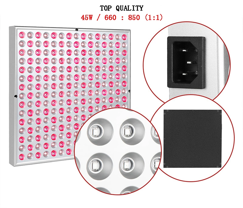 2022 appareil de luminothérapie à lumière rouge à chaud 660 nm 850 nm pour Panneau de luminothérapie à LED pour appareil de traitement de beauté de la peau