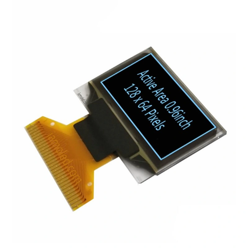 Puntos de 128X64 0.96 pulgadas de pantalla OLED en monocromo (blanco) para reloj inteligente/portátil/portátil/HMI/Iot/instrumentos y medidores/Pantalla Audio