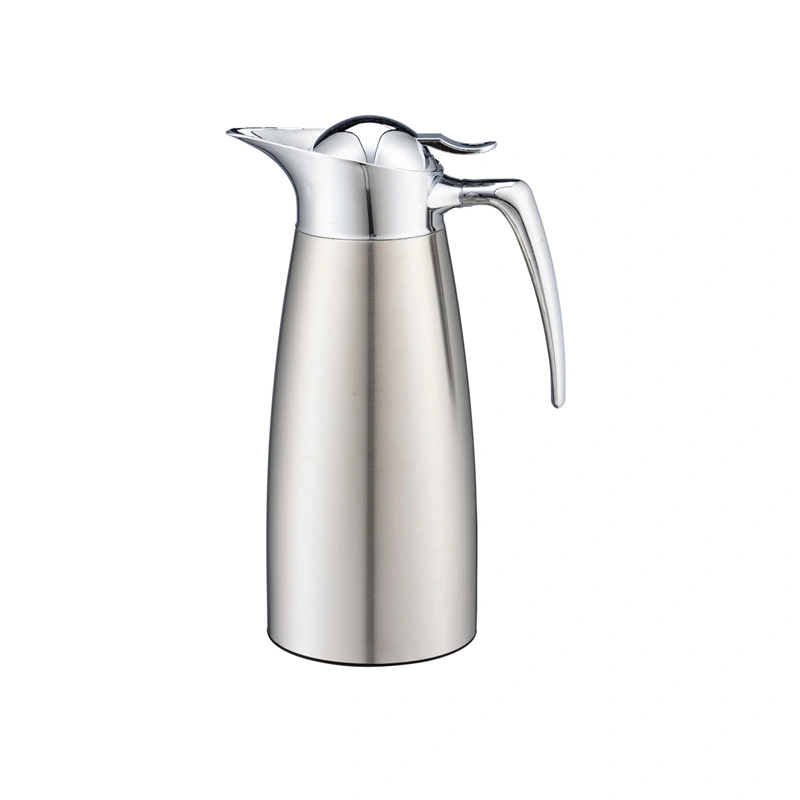 800ml Factory Stainless Steel Vacuum Jug Coffee Pot with Handle