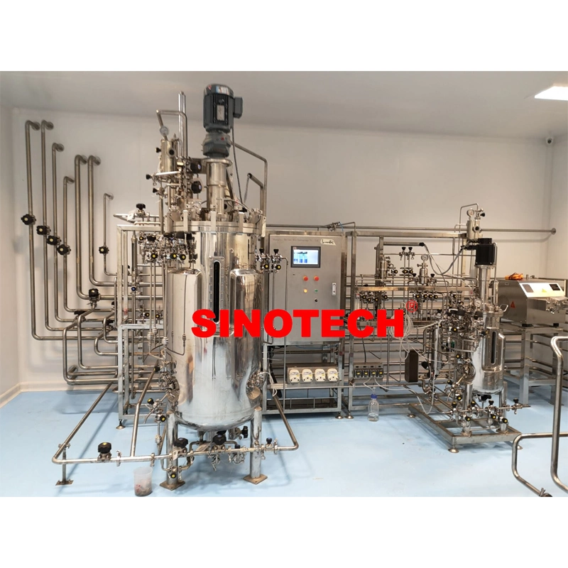 10L-1000L Automatische Sterilisation Edelstahl Flüssig-Laich Fermentor/Bioreaktor für Chemie, Lebensmittel, Pharmazie verwendet