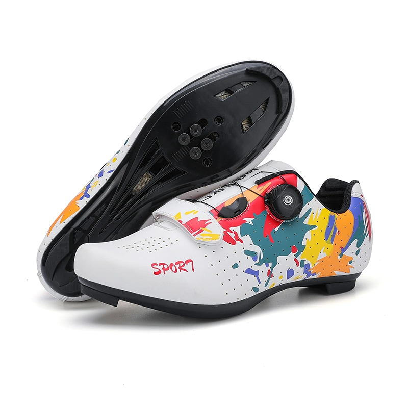 Men and Women Mountain Bike Breathable Spinning Hard Sole Cycling Shoes