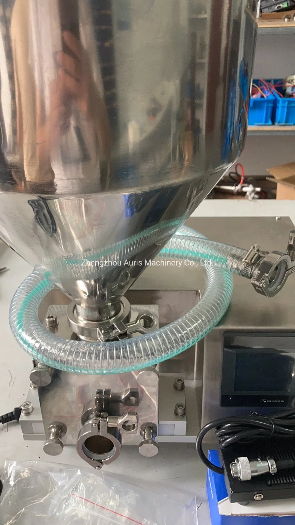 Semi Automatic Single/Double Nozzles Paste Filler Liquid Cream Filling Machine