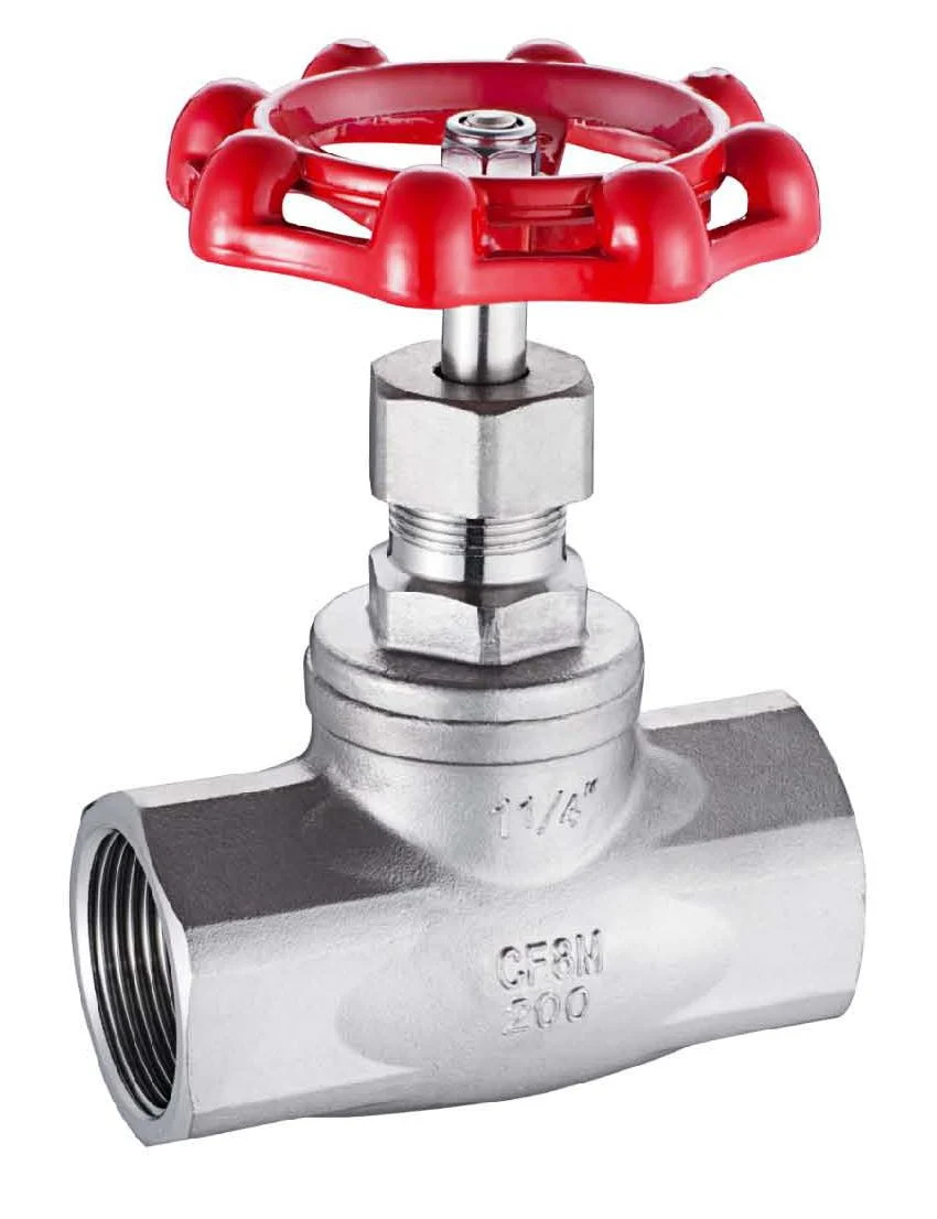 Stainless Steel SS304 316 NPT BSPT Thread/Screw Handwheel Globe Valve