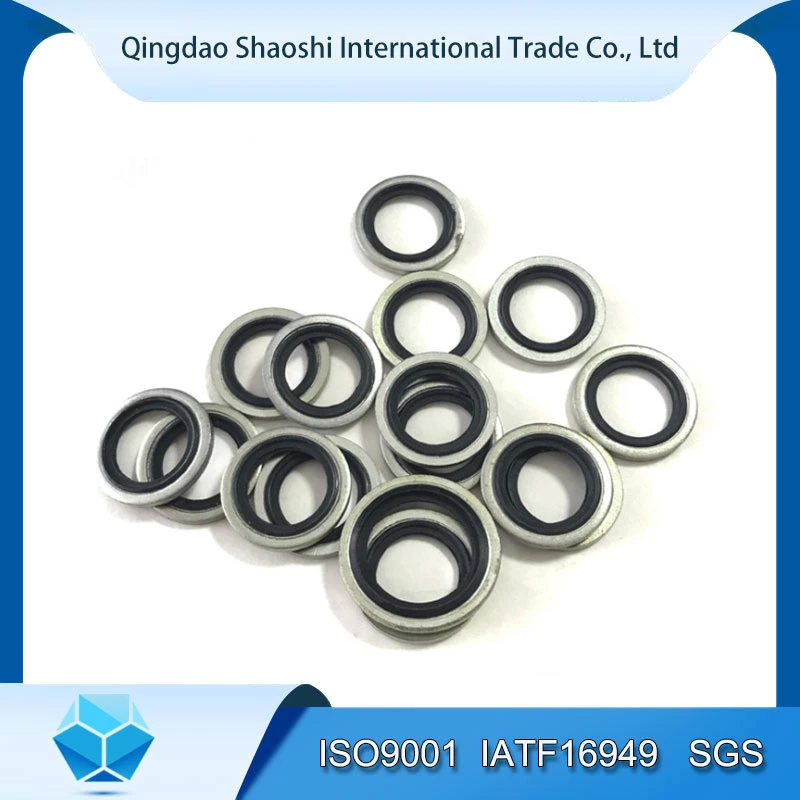 Shim Gasket Bonded Seal Coffee Color Flat Washer