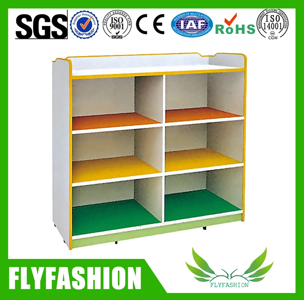 Armario de almacenamiento de muebles para niños/estantería estantería de madera para niños