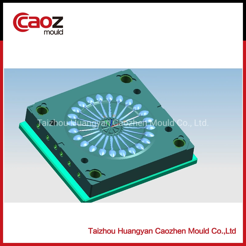 Shinning Plastic Spoon Mold with Ready Components (CZ-1040)