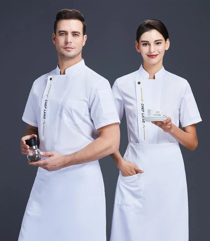 Best Price New Fashion Restaurant Hotel Chef Clothes Uniform Apron