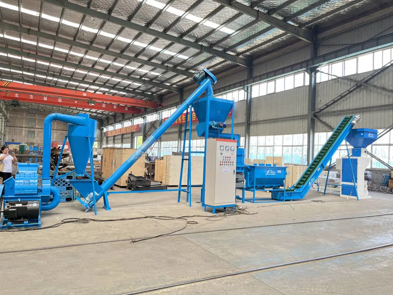 High quality/High cost performance Cattle Line Processing Livestock Plant Animal Production Equipment Animal Feed Pellet Production Line Feed Pellet Wheat Grain Crop Maize Milling