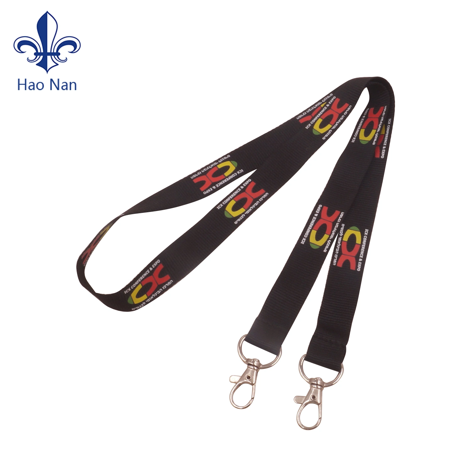 Cheap Polyester Sublimation Key Ring Lanyard for Promotion