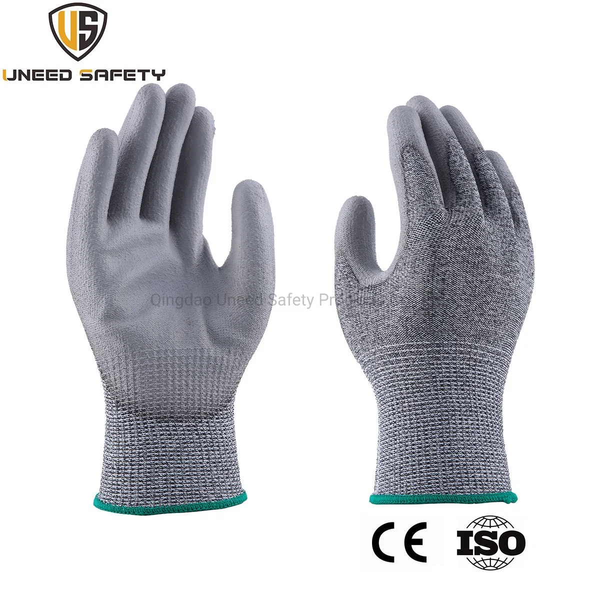 Garden Work Palm Nylon Durable PU Coated Anti Static Safety Woman Work Gloves