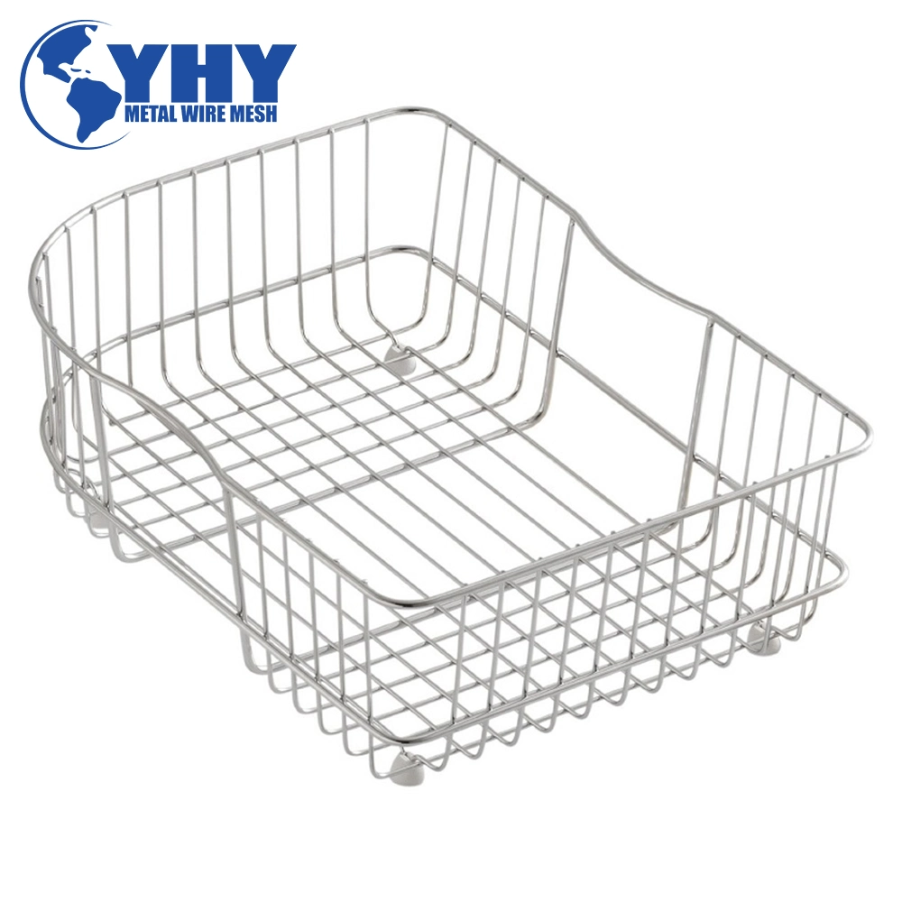 Movable Metal Wire Storage Basket