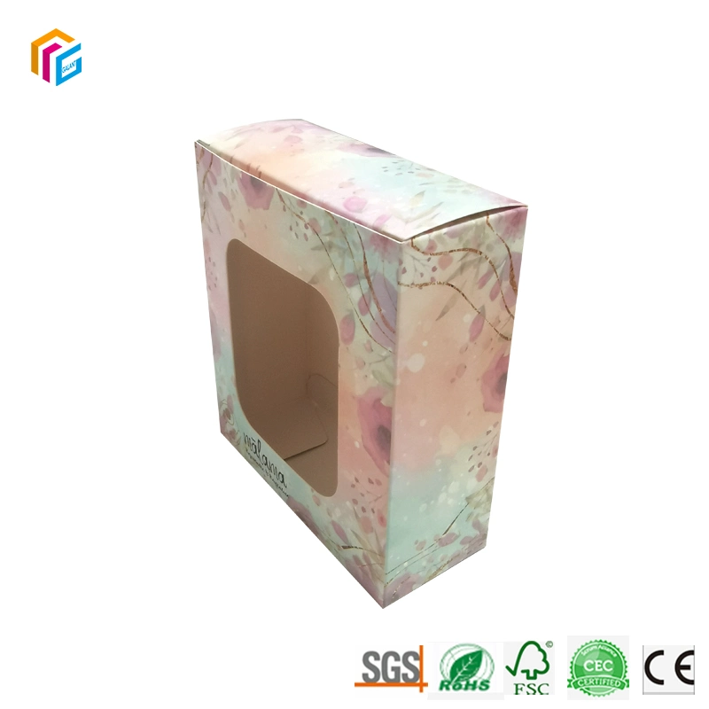 Custom Printing Factory Price Eco Friendly Art Paper Packaging Soap Boxes with Window